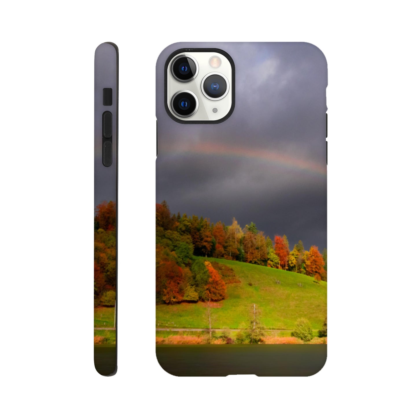 Regenbogenmotiv Hartschalen-Case Handyhülle für iPhone und Samsung