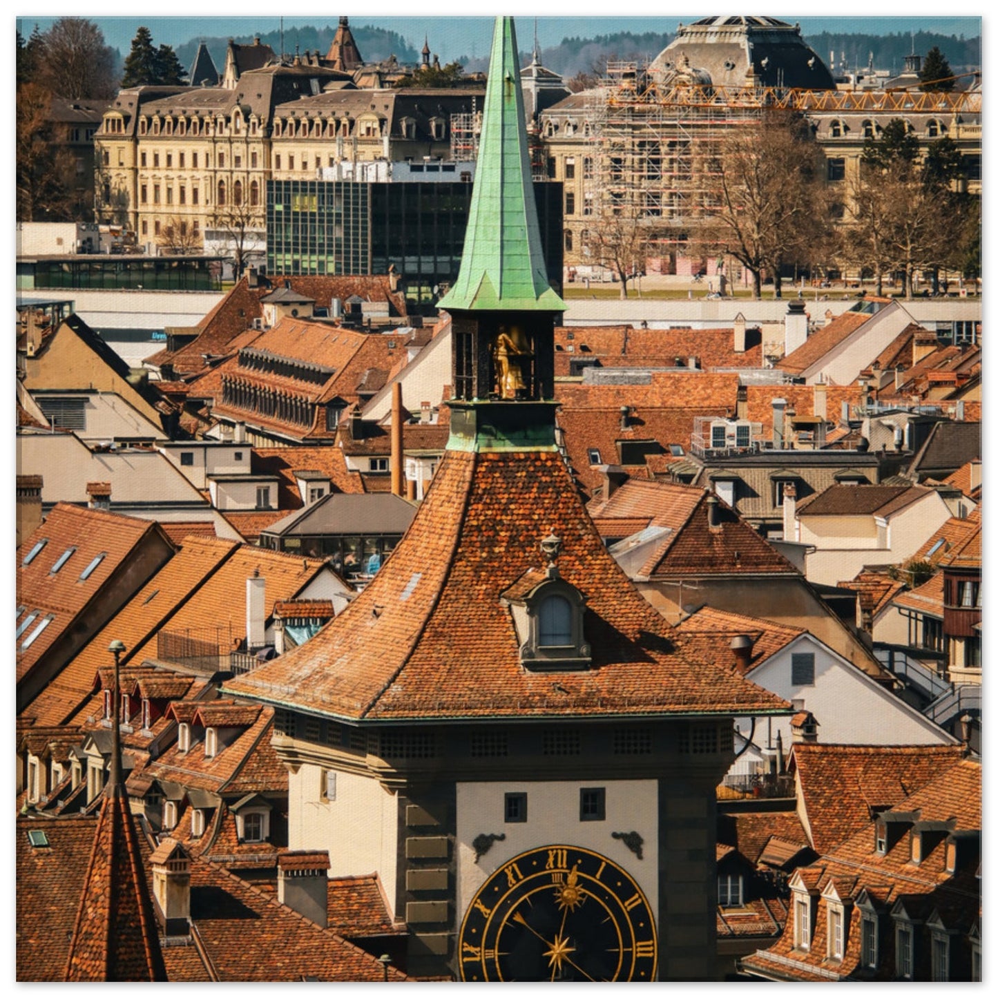 Zytgloggeturm Bern Leinwand