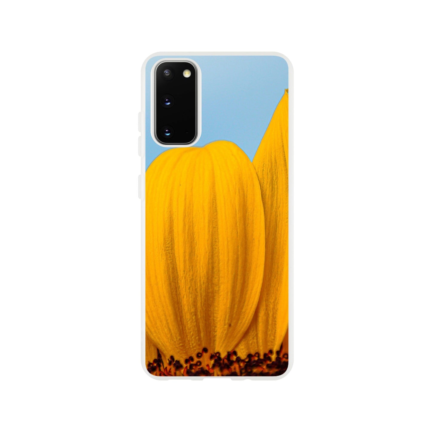 Sonnenblume Nahaufnahme Handyhülle Flexi Case - iPhone / Samsung