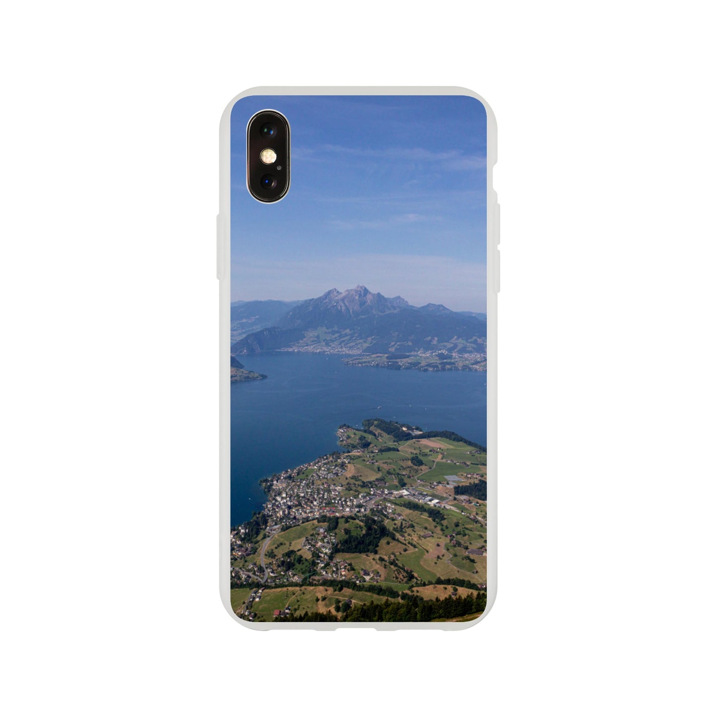 Handyhülle Flexi Case mit Zentralschweiz Motiv - (Iphone / Samsung)