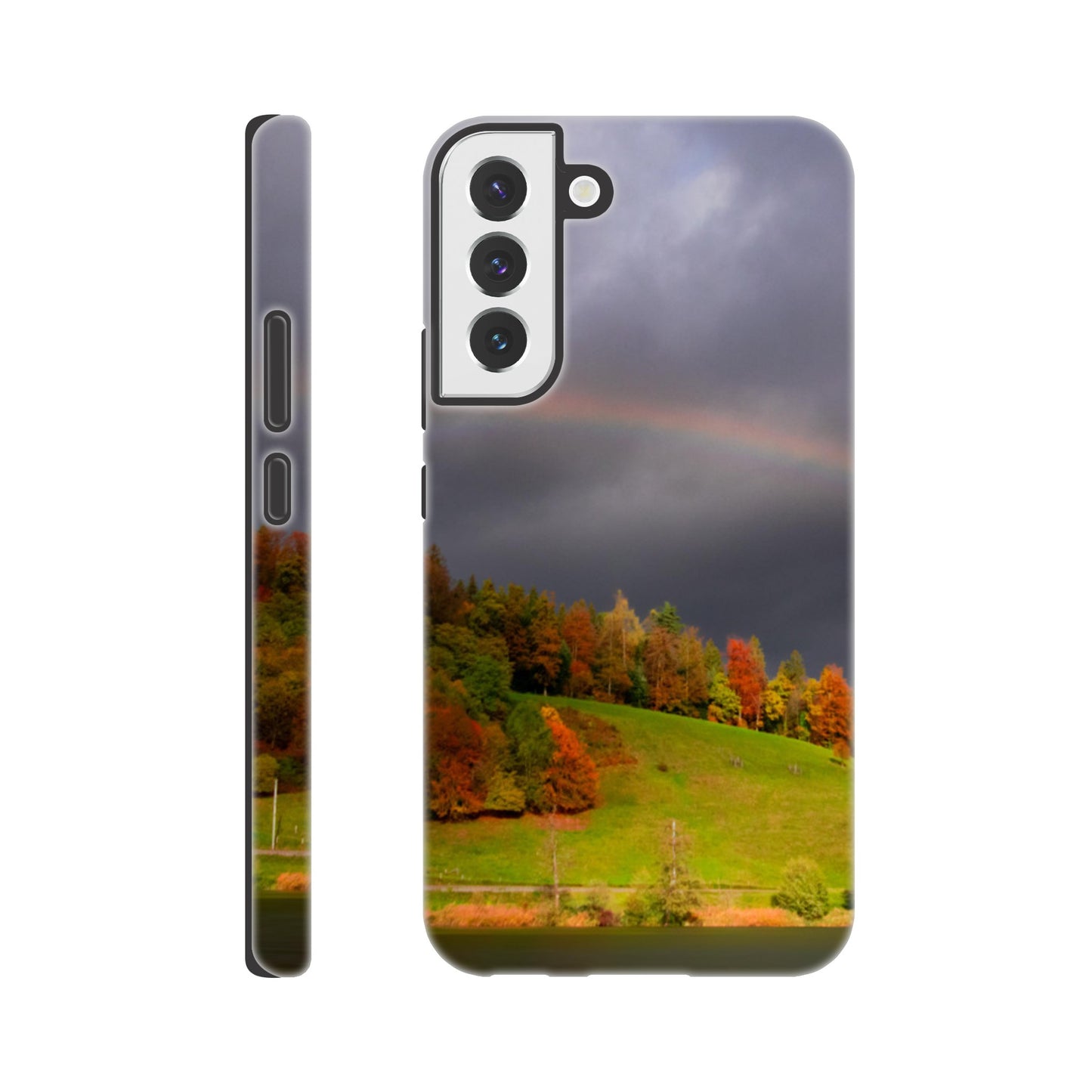 Regenbogenmotiv Hartschalen-Case Handyhülle für iPhone und Samsung