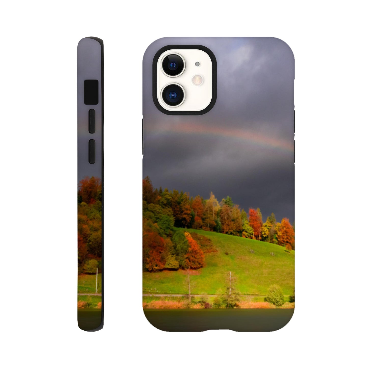 Regenbogenmotiv Hartschalen-Case Handyhülle für iPhone und Samsung