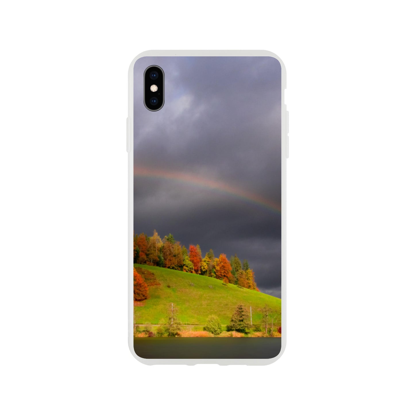 Regenbogenmotiv : Flexi-Case Handyhülle für iPhone und Samsung