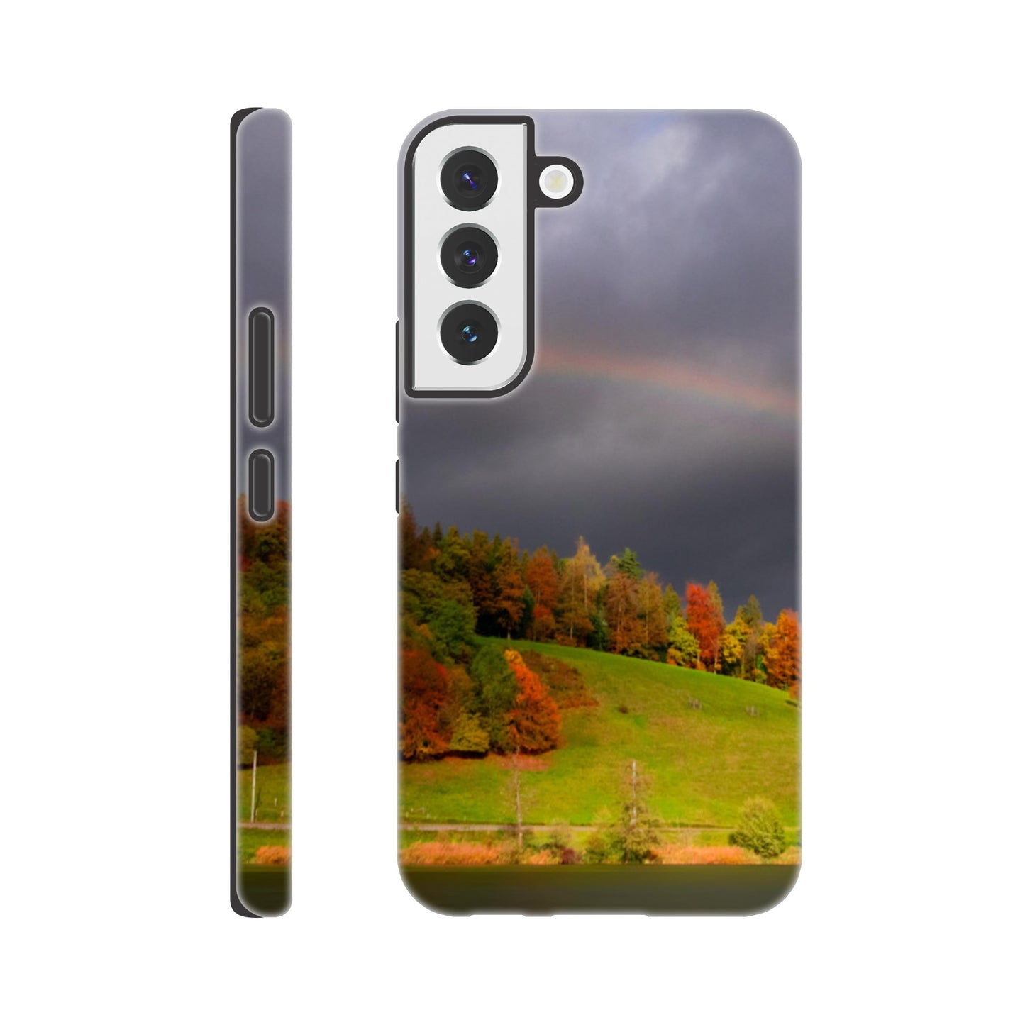 Regenbogenmotiv Hartschalen-Case Handyhülle für iPhone und Samsung