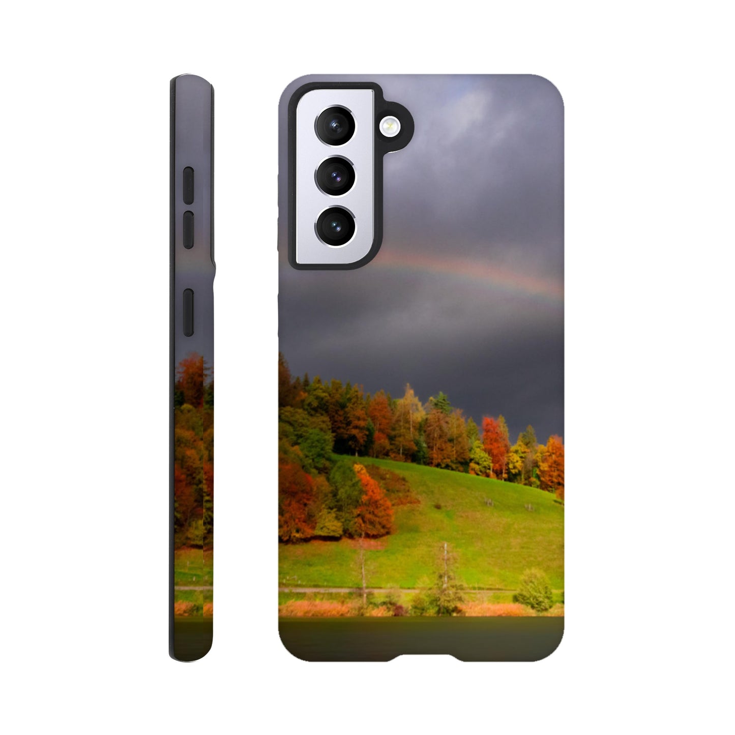 Regenbogenmotiv Hartschalen-Case Handyhülle für iPhone und Samsung