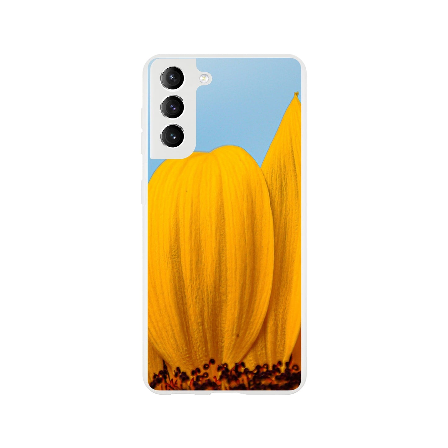 Sonnenblume Nahaufnahme Handyhülle Flexi Case - iPhone / Samsung