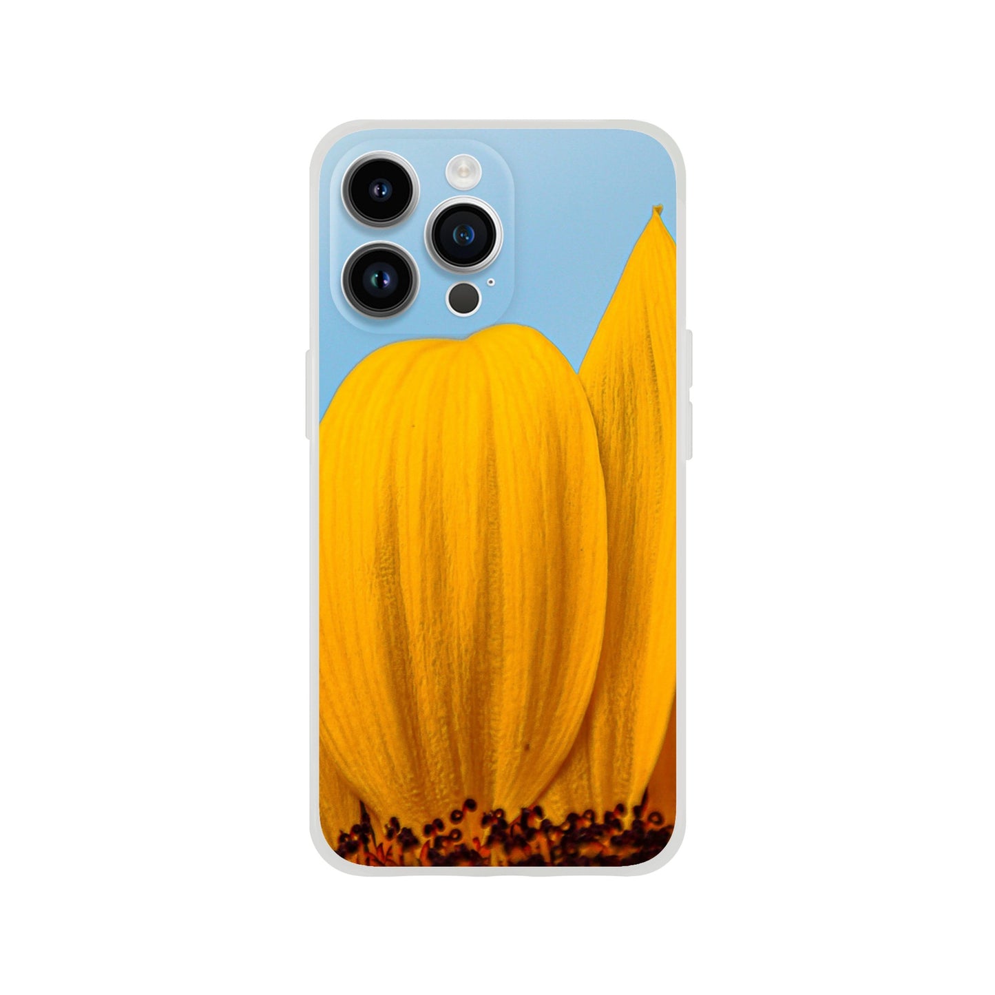 Sonnenblume Nahaufnahme Handyhülle Flexi Case - iPhone / Samsung