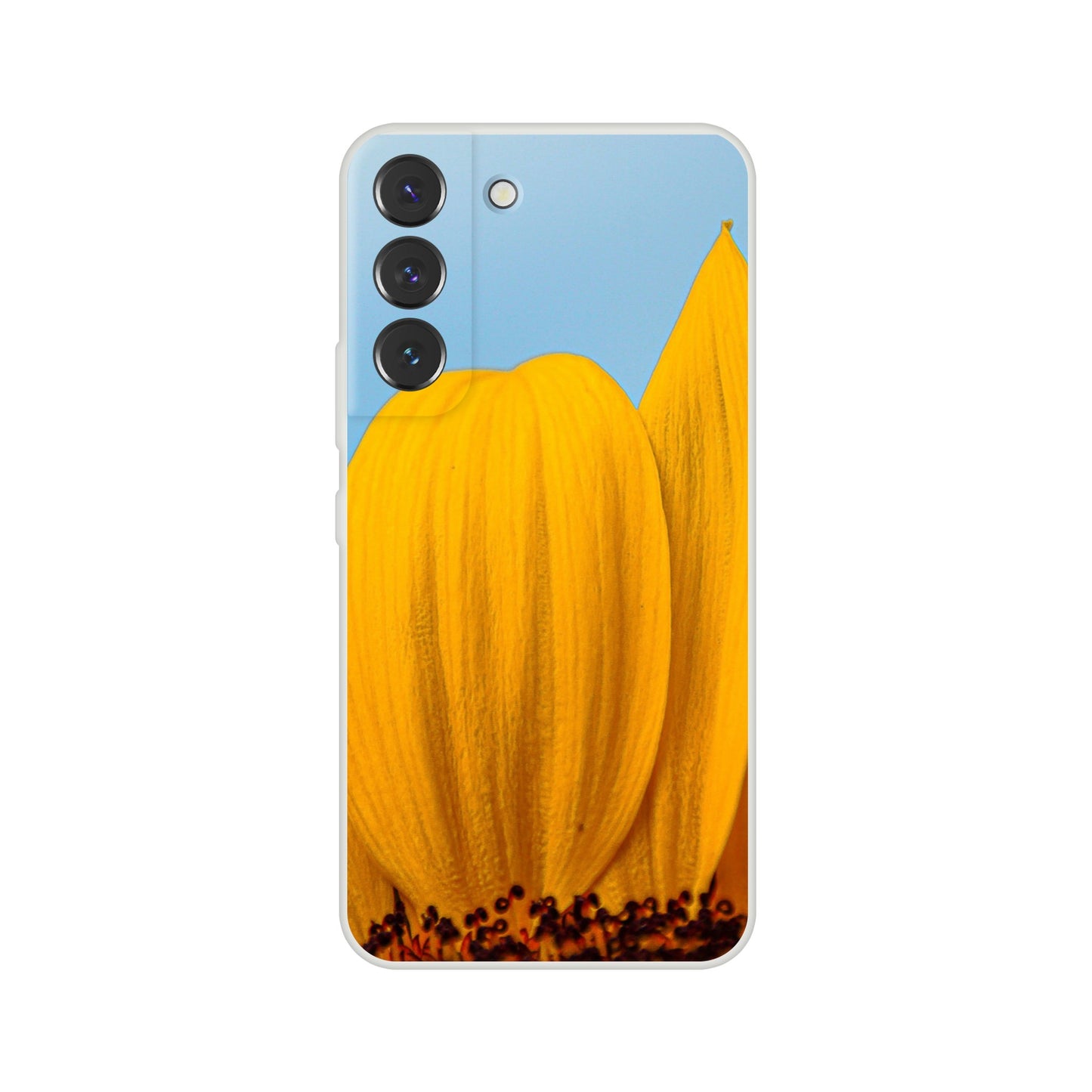 Sonnenblume Nahaufnahme Handyhülle Flexi Case - iPhone / Samsung