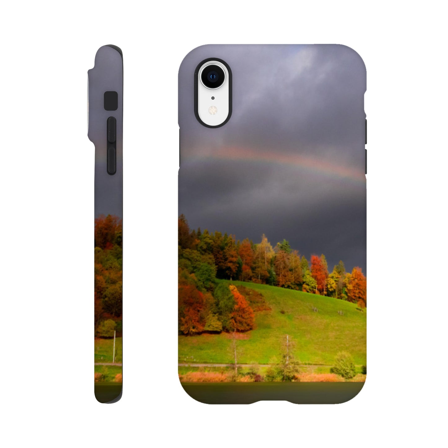 Regenbogenmotiv Hartschalen-Case Handyhülle für iPhone und Samsung