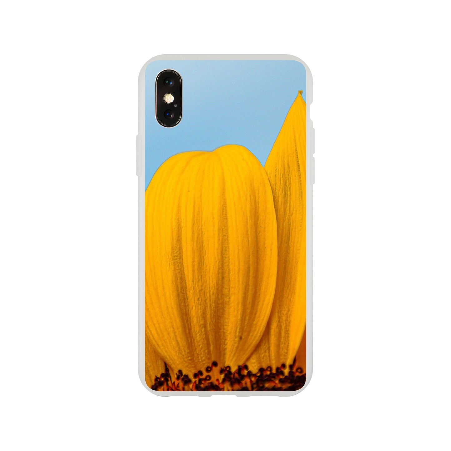 Sonnenblume Nahaufnahme Handyhülle Flexi Case - iPhone / Samsung