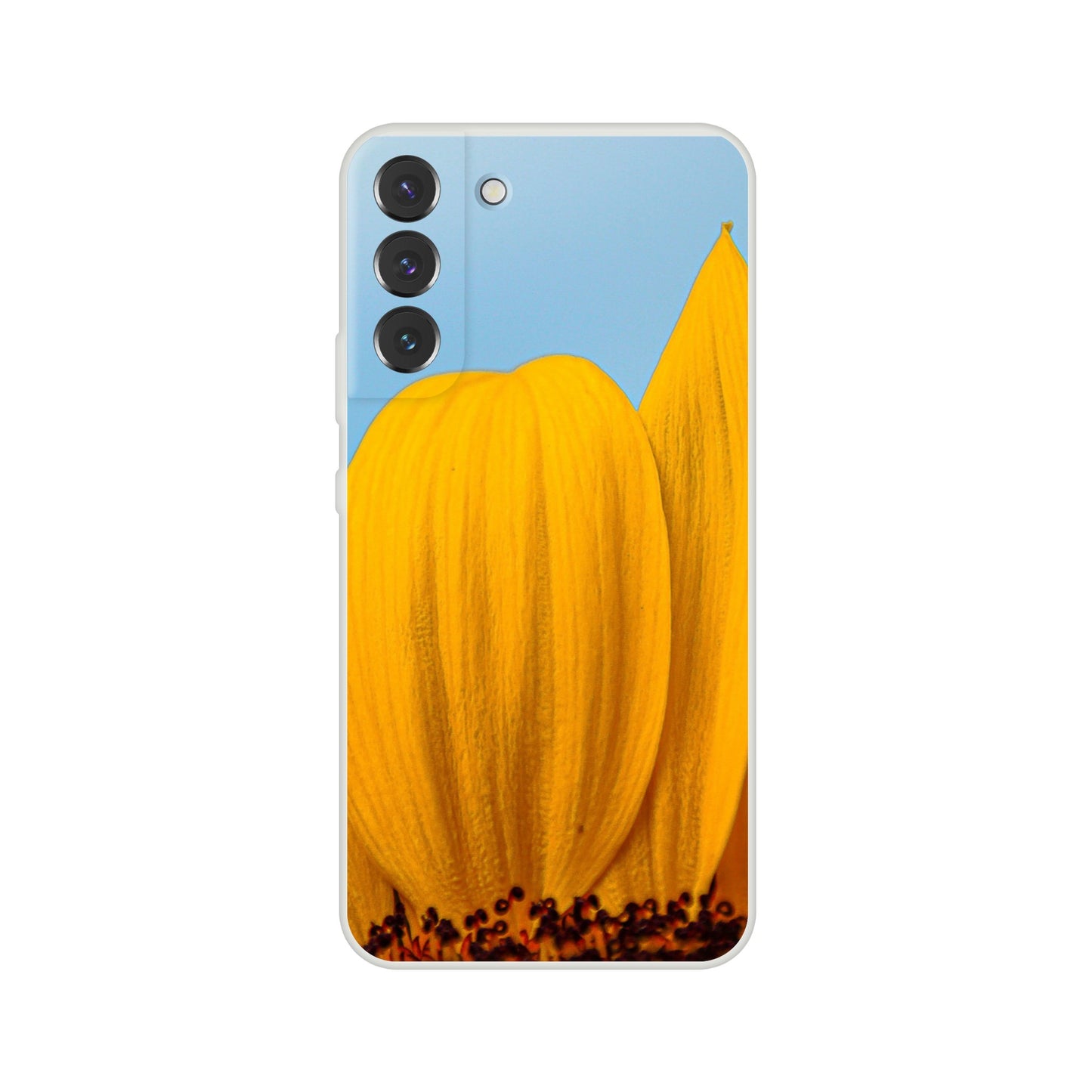 Sonnenblume Nahaufnahme Handyhülle Flexi Case - iPhone / Samsung