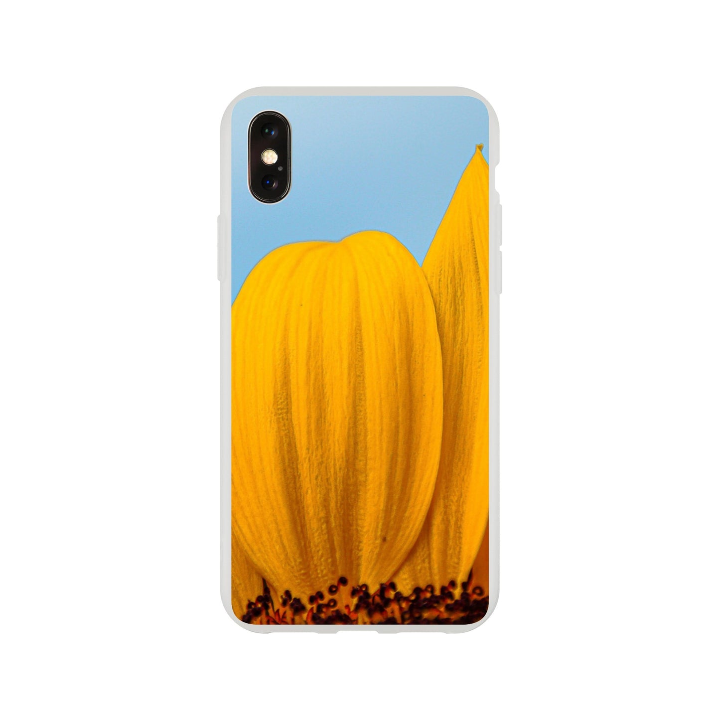 Sonnenblume Nahaufnahme Handyhülle Flexi Case - iPhone / Samsung