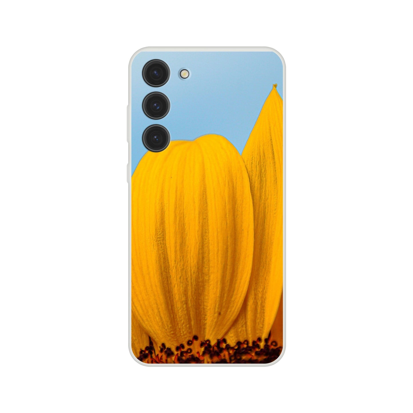 Sonnenblume Nahaufnahme Handyhülle Flexi Case - iPhone / Samsung