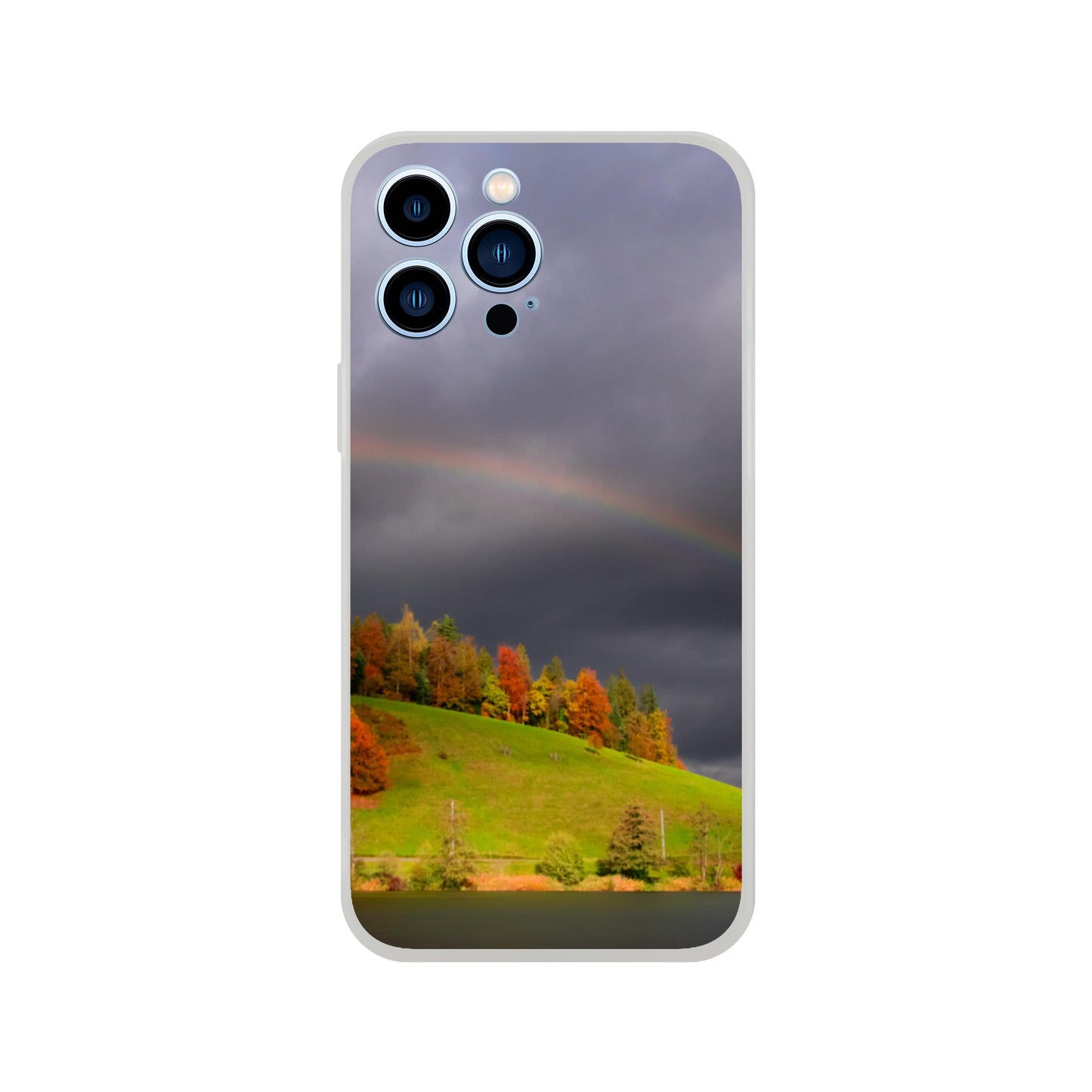 Regenbogenmotiv : Flexi-Case Handyhülle für iPhone und Samsung