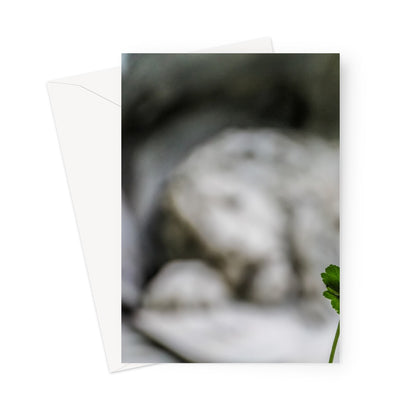 Lion Monument greeting card